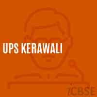 Ups Kerawali Middle School Logo
