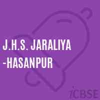 J.H.S. Jaraliya -Hasanpur Middle School Logo