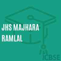 Jhs Majhara Ramlal Middle School Logo