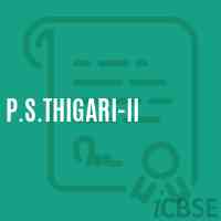 P.S.Thigari-Ii Primary School Logo
