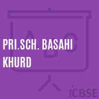 Pri.Sch. Basahi Khurd Primary School Logo