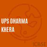 Ups Dharma Khera Middle School Logo