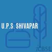 U.P.S. Shivapar Middle School Logo
