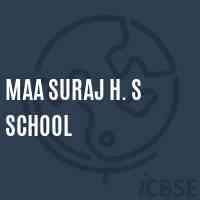Maa Suraj H. S School Logo