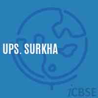 Ups. Surkha Middle School Logo