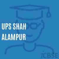 Ups Shah Alampur Middle School Logo