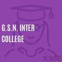 G.S.N. Inter College High School Logo