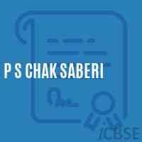 P S Chak Saberi Primary School Logo
