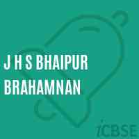 J H S Bhaipur Brahamnan Middle School Logo