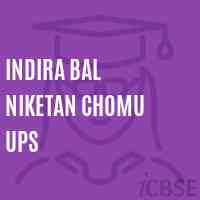 Indira Bal Niketan Chomu Ups Middle School Logo