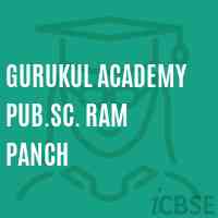 Gurukul Academy Pub.Sc. Ram Panch Middle School Logo