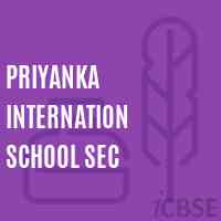 Priyanka Internation School Sec Logo