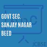 Govt Sec. Sanjay Nagar Beed Secondary School Logo