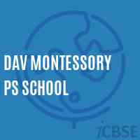 Dav Montessory Ps School Logo