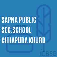Sapna Public Sec.School Chhapura Khurd Logo