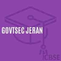 Govtsec Jeran Secondary School Logo