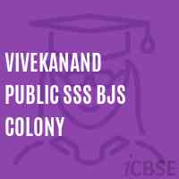 Vivekanand Public Sss Bjs Colony High School Logo
