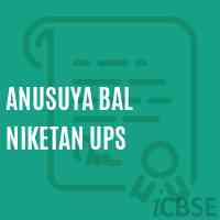 Anusuya Bal Niketan Ups Middle School Logo