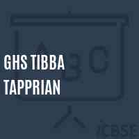 Ghs Tibba Tapprian Secondary School Logo