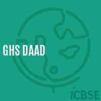 Ghs Daad Secondary School Logo