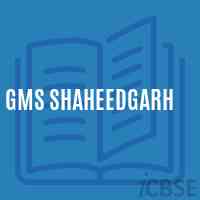 Gms Shaheedgarh Middle School Logo