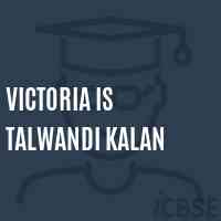 Victoria Is Talwandi Kalan Senior Secondary School Logo