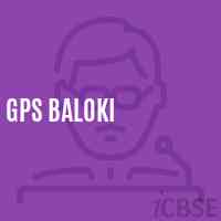 Gps Baloki Primary School Logo