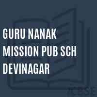 Guru Nanak Mission Pub Sch Devinagar Middle School Logo