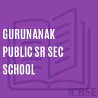 Gurunanak Public Sr Sec School Logo