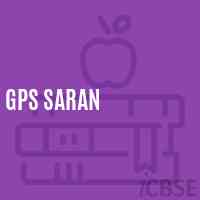 Gps Saran Primary School Logo