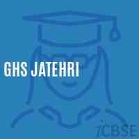 Ghs Jatehri Secondary School Logo