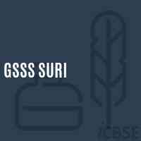 Gsss Suri High School Logo