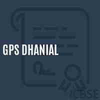 Gps Dhanial Primary School Logo
