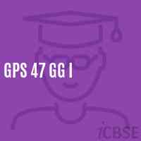 Gps 47 Gg I Primary School Logo