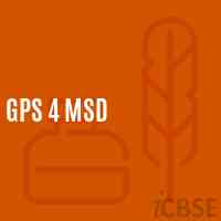 Gps 4 Msd Primary School Logo