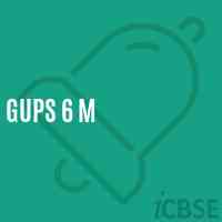 Gups 6 M Middle School Logo