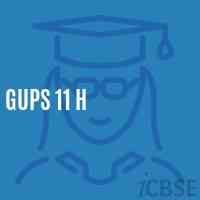 Gups 11 H Middle School Logo