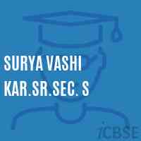 Surya Vashi Kar.Sr.Sec. S Senior Secondary School Logo
