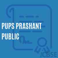 Pups Prashant Public Secondary School Logo