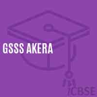 Gsss Akera High School Logo