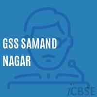 Gss Samand Nagar Secondary School Logo