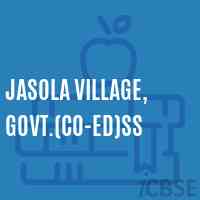 Jasola Village, Govt.(Co-ed)SS High School Logo