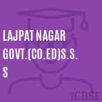 Lajpat Nagar Govt.(Co.Ed)S.S.S High School Logo
