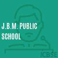 J.B.M. Public School Logo