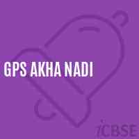 Gps Akha Nadi Primary School Logo