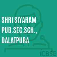Shri Siyaram Pub.Sec.Sch., Dalatpura Middle School Logo