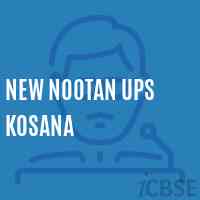 New Nootan Ups Kosana Middle School Logo