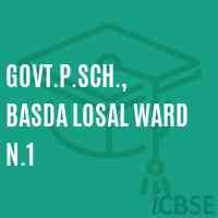 Govt.P.Sch., Basda Losal Ward N.1 Primary School Logo