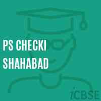 Ps Checki Shahabad Primary School Logo