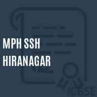 Mph Ssh Hiranagar Senior Secondary School Logo
